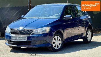 Skoda Fabia, 2016 г., Бензин, 226 тыс. км, Хетчбек, Синий, Киев AT-10424141 фото
