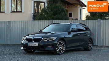 BMW 3 Series, 2020 р., Гібрид (PHEV), 192 тис. км, Універсал, Сірий, Самбір AT-10421729 фото