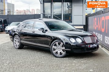 Bentley Flying Spur, 2007, Бензин, 6 л., 97 тис. км, Седан, Чорний, Київ 43426 фото