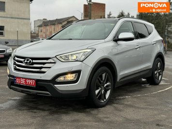 Hyundai Santa FE, 2015, Дизель, 2.2 л., 136 тис. км, Позашляховик / Кросовер, Сірий, Дубно 280600 фото