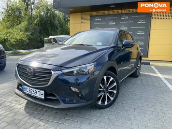 Mazda CX-3, 2019, Бензин, 2 л., 73 тис. км, Позашляховик / Кросовер, Синій, Львів 200378 фото