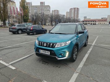 Suzuki Vitara, 2019, Бензин, 1 л., 60 тис. км, Позашляховик / Кросовер, Синій, Київ Cars-Pr-266788 фото