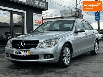 Mercedes-Benz C-Class, 2009 р., Бензин, 239 тис. км, Седан, Сірий, Житомир AT-10414643 фото