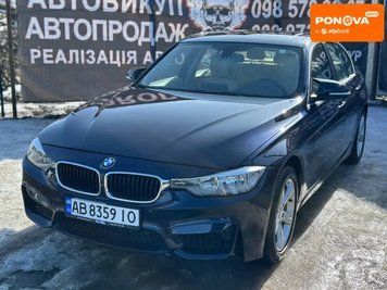 BMW 3 Series, 2015 р., Бензин, 77 тис. км, Седан, Синій, Вінниця AT-10411215 фото