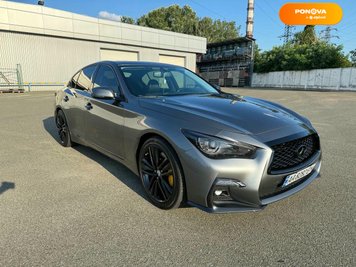 Infiniti Q50, 2016, Бензин, 3 л., 147 тис. км, Седан, Сірий, Київ Cars-Pr-246938 фото