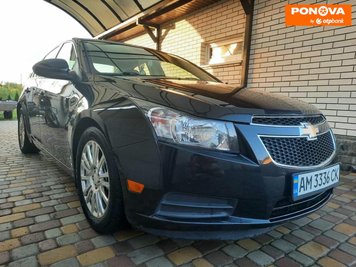 Chevrolet Cruze, 2014, Бензин, 1.36 л., 208 тис. км, Седан, Чорний, Житомир Cars-Pr-270871 фото