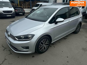 Volkswagen Golf Sportsvan, 2017, Дизель, 1.6 л., 188 тис. км, Мікровен, Сірий, Луцьк 9500 фото