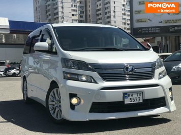 Toyota Vellfire, 2012, Бензин, 2.36 л., 81 тис. км, Мінівен, Білий, Одеса 256828 фото