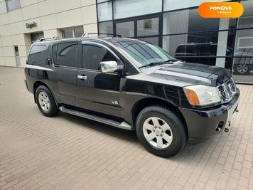 Nissan Armada, 2006, Газ пропан-бутан / Бензин, 5.55 л., 141 тис. км, Позашляховик / Кросовер, Чорний, Хмельницький 113031 фото