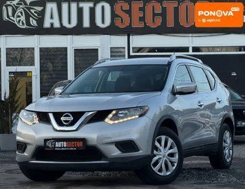 Nissan Rogue, 2015 р., Бензин, 134 тис. км, Позашляховик / Кросовер, Сірий, Харків AT-10412708 фото