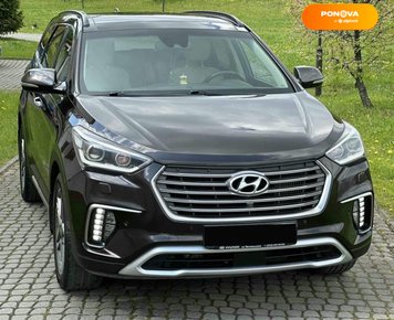 Hyundai Grand Santa Fe, 2017, Дизель, 2.2 л., 138 тис. км, Позашляховик / Кросовер, Коричневий, Львів Cars-Pr-236976 фото