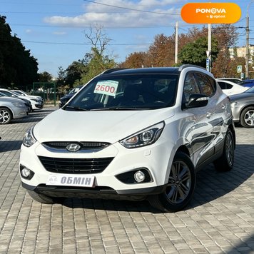 Hyundai ix35, 2015, Дизель, 2 л., 263 тис. км, Позашляховик / Кросовер, Білий, Кривий Ріг 253051 фото