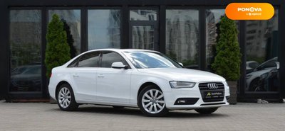 Audi A4, 2013, Бензин, 2 л., 217 тис. км, Седан, Білий, Київ 46521 фото