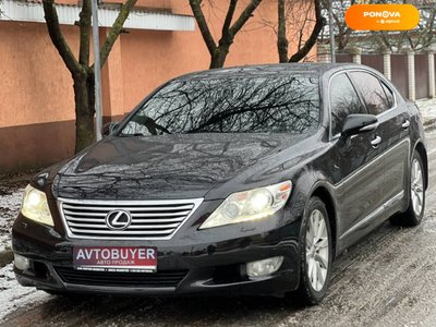 Lexus LS, 2011, Бензин, 4.6 л., 170 тис. км, Седан, Чорний, Київ 26774 фото