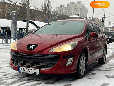 Peugeot 308, 2008, Бензин, 1.6 л., 211 тыс. км, Хетчбек, Красный, Киев 18681 фото