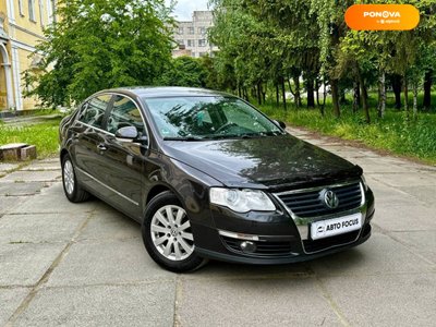 Volkswagen Passat, 2006, Бензин, 2 л., 194 тис. км, Седан, Коричневий, Київ 47585 фото