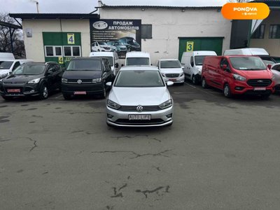 Volkswagen Golf Sportsvan, 2017, Дизель, 1.6 л., 188 тис. км, Мікровен, Сірий, Луцьк 9500 фото