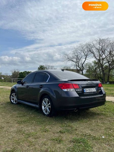 Subaru Legacy, 2012, Газ пропан-бутан / Бензин, 2.46 л., 152 тыс. км, Седан, Серый, Одесса Cars-Pr-60817 фото