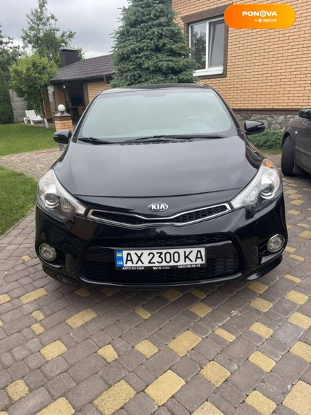 Kia Forte, 2014, Бензин, 1.59 л., 110 тыс. км, Купе, Чорный, Харьков Cars-Pr-66986 фото