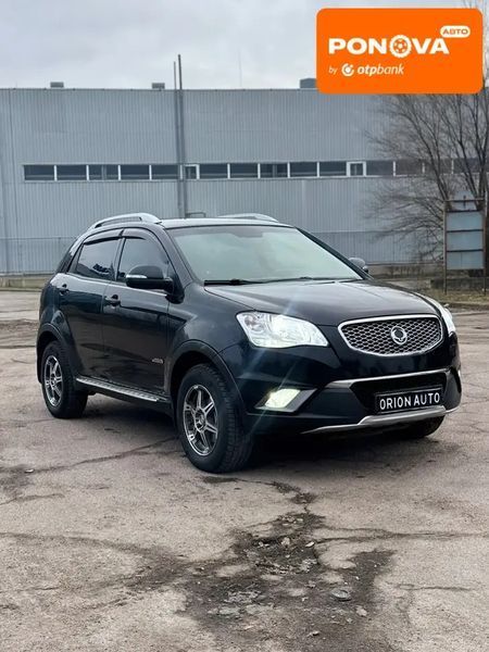 SsangYong Korando, 2012 г., Газ пропан-бутан / Бензин, 149 тыс. км, Внедорожник / Кроссовер, Чорный, Днепр (Днепропетровск) AT-10410028 фото