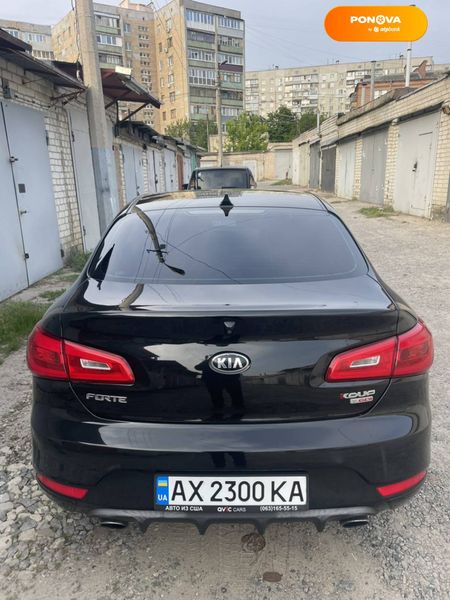 Kia Forte, 2014, Бензин, 1.59 л., 110 тыс. км, Купе, Чорный, Харьков Cars-Pr-66986 фото