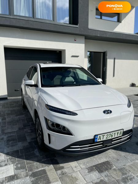 Hyundai Kona, 2021, Електро, 29 тис. км, Позашляховик / Кросовер, Білий, Івано-Франківськ Cars-Pr-61661 фото