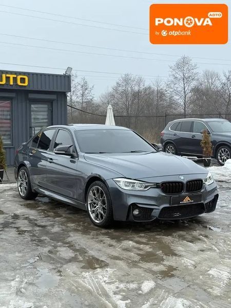 BMW 3 Series, 2015 г., Бензин, 235 тыс. км, Седан, Серый, Хмельницкий AT-10409501 фото