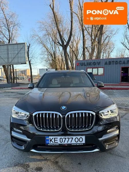 BMW X3, 2018 г., Бензин, 104 тыс. км, Внедорожник / Кроссовер, Чорный, Днепр (Днепропетровск) AT-10411689 фото