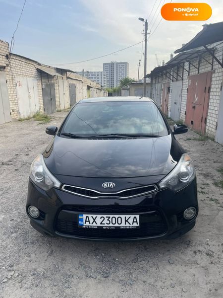 Kia Forte, 2014, Бензин, 1.59 л., 110 тыс. км, Купе, Чорный, Харьков Cars-Pr-66986 фото