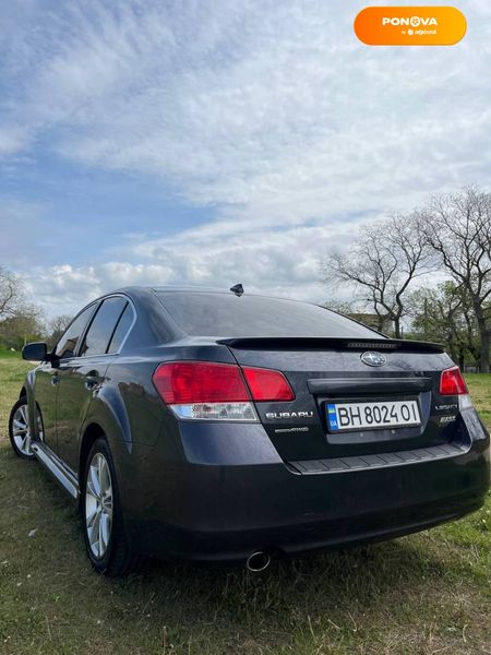 Subaru Legacy, 2012, Газ пропан-бутан / Бензин, 2.46 л., 152 тыс. км, Седан, Серый, Одесса Cars-Pr-60817 фото