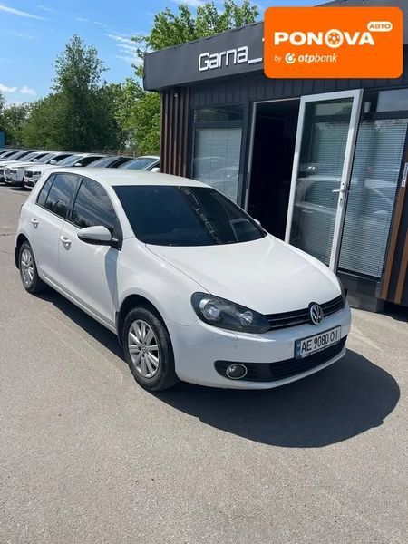 Volkswagen Golf, 2012 р., Бензин, 162 тис. км, Хетчбек, Білий, Дніпро (Дніпропетровськ) AT-10419702 фото