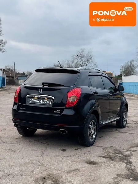 SsangYong Korando, 2012 г., Газ пропан-бутан / Бензин, 149 тыс. км, Внедорожник / Кроссовер, Чорный, Днепр (Днепропетровск) AT-10410028 фото