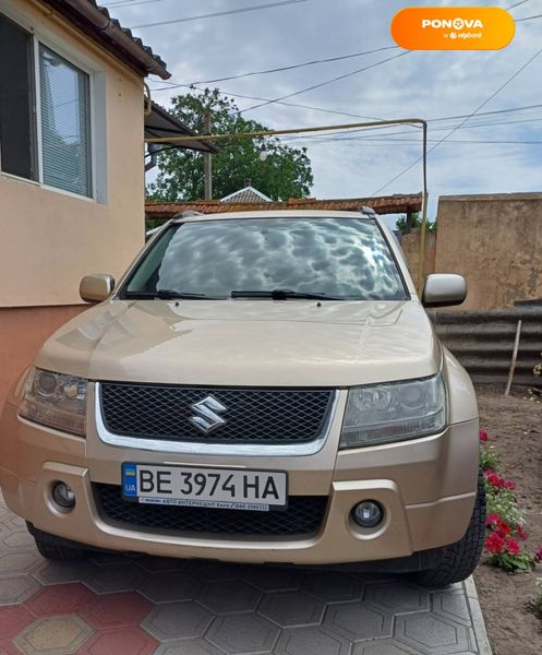 Suzuki Grand Vitara, 2006, Бензин, 2 л., 218 тис. км, Позашляховик / Кросовер, Бежевий, Вознесенськ Cars-Pr-65437 фото