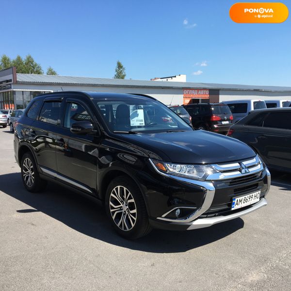 Mitsubishi Outlander, 2016, Бензин/Газ, 2.4 л., 108 тис. км, Позашляховик / Кросовер, Чорний, Житомир 109426 фото