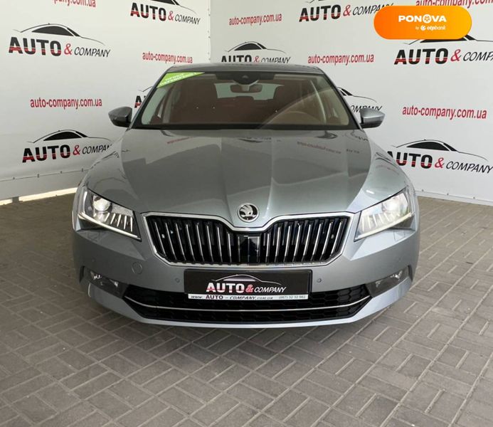 Skoda Superb, 2019, Дизель, 1.97 л., 158 тис. км, Ліфтбек, Сірий, Львів 109157 фото