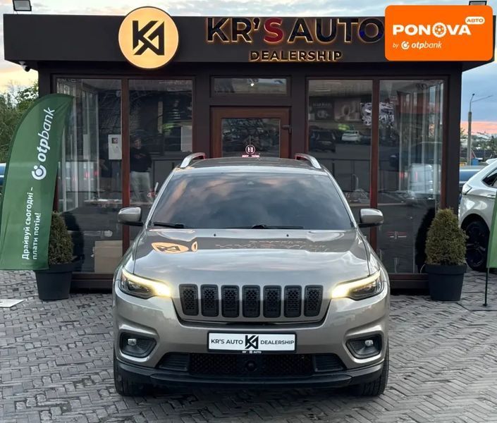 Jeep Cherokee, 2021 г., Бензин, 61 тыс. км, Внедорожник / Кроссовер, Бежевый, Харьков AT-10418316 фото