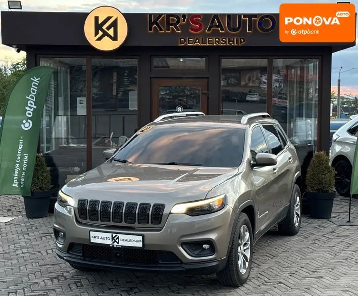 Jeep Cherokee, 2021 г., Бензин, 61 тыс. км, Внедорожник / Кроссовер, Бежевый, Харьков AT-10418316 фото