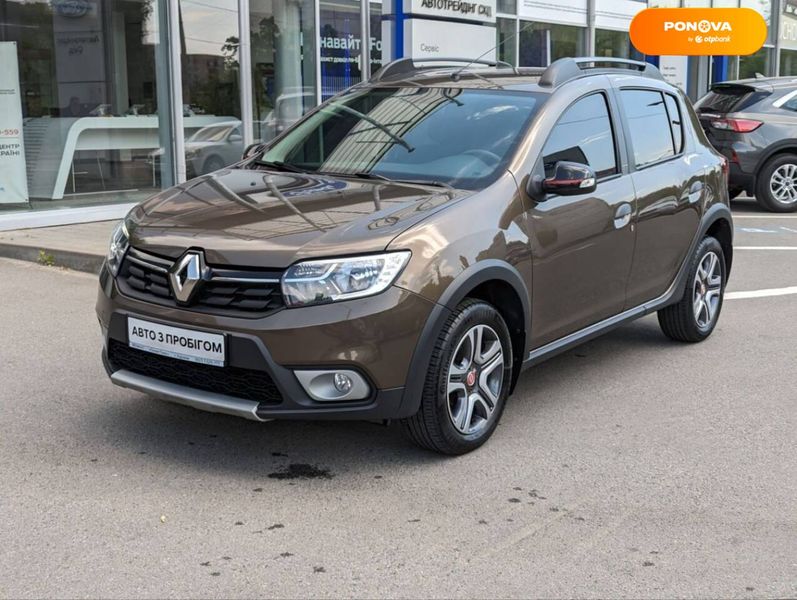 Renault Sandero StepWay, 2019, Бензин, 0.9 л., 48 тис. км, Хетчбек, Коричневий, Харків 44659 фото