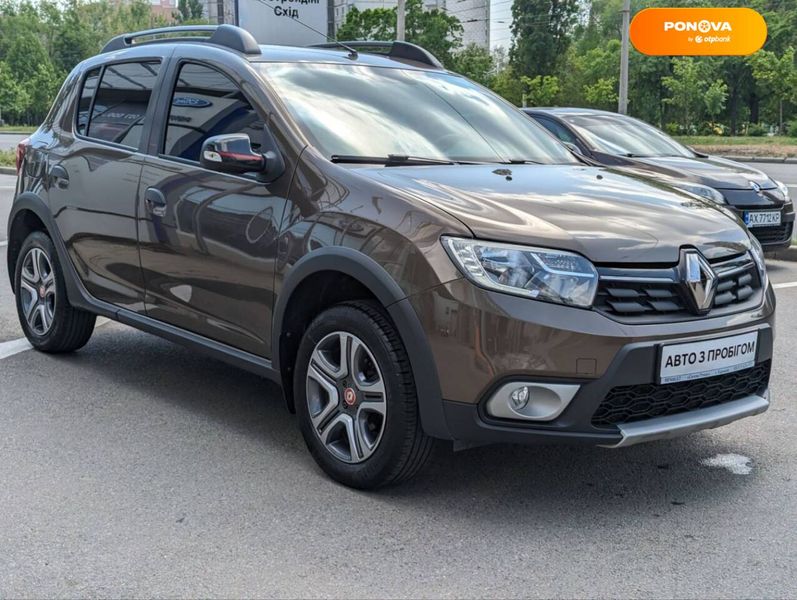 Renault Sandero StepWay, 2019, Бензин, 0.9 л., 48 тис. км, Хетчбек, Коричневий, Харків 44659 фото