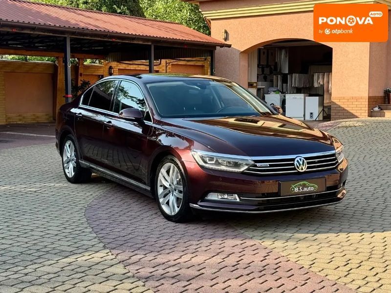 Volkswagen Passat, 2016 г., Дизель, 245 тыс. км, Седан, Красный, Мукачево AT-10402584 фото