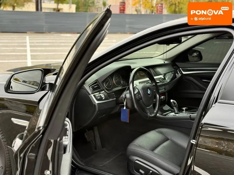 BMW 5 Series, 2016 г., Бензин, 102 тыс. км, Седан, Чорный, Кривой Рог AT-10406990 фото