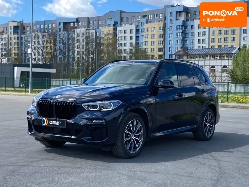 BMW X5, 2019 р., Бензин, 133 тис. км, Позашляховик / Кросовер, Синій, Львів AT-10415703 фото