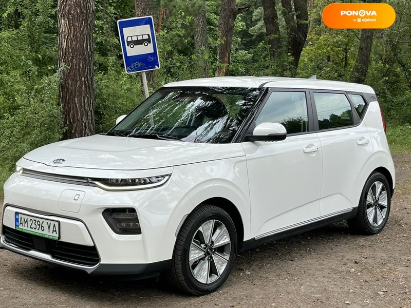 Kia Soul, 2021, Електро, 53 тыс. км, Внедорожник / Кроссовер, Белый, Житомир 111312 фото