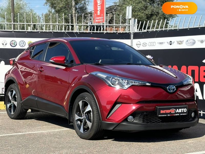 Toyota C-HR, 2016, Гібрид (HEV), 1.8 л., 125 тис. км, Позашляховик / Кросовер, Червоний, Київ 106917 фото