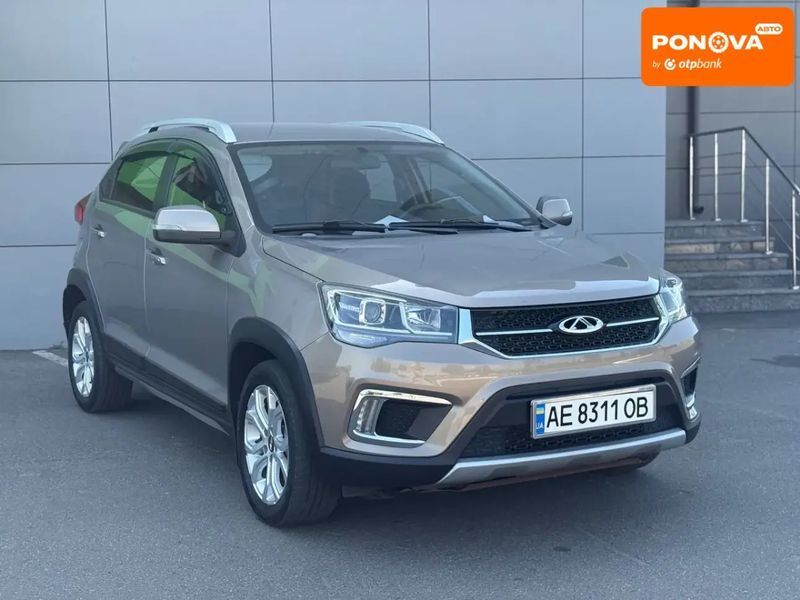 Chery Tiggo 2, 2017 р., Бензин, 68 тис. км, Позашляховик / Кросовер, Коричневий, Кривий Ріг AT-10403024 фото