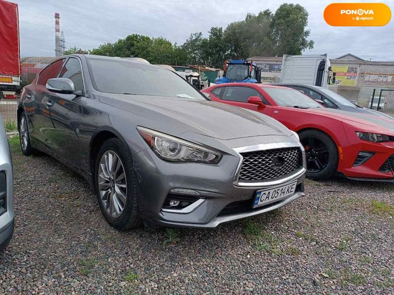 Infiniti Q50, 2018, Бензин, 2 л., 98 тыс. км, Седан, Серый, Черкассы 109688 фото