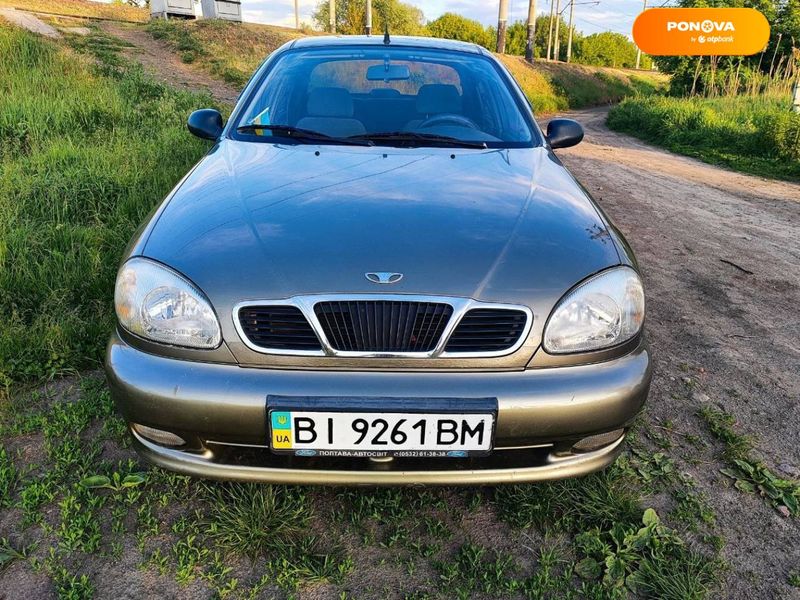 Daewoo Sens, 2006, Газ пропан-бутан / Бензин, 1.3 л., 171 тис. км, Седан, Зелений, Полтава Cars-Pr-55874 фото