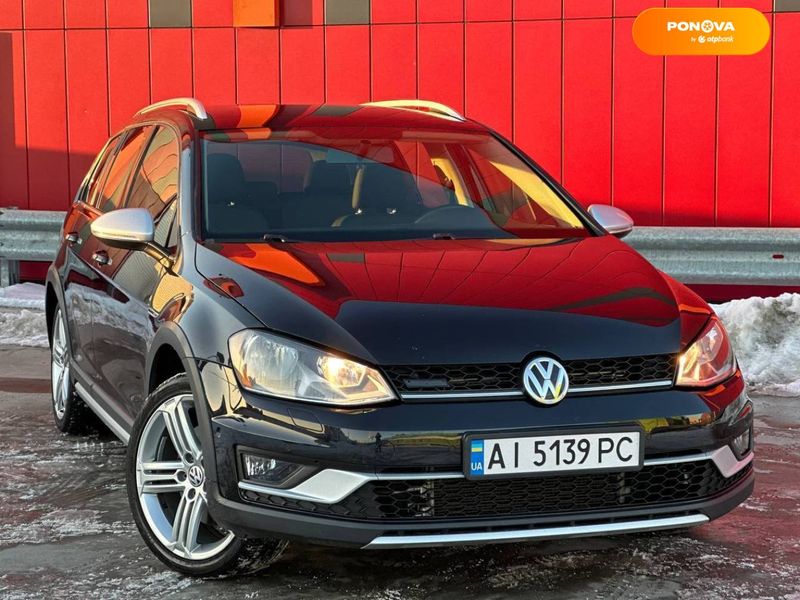 Volkswagen Golf Alltrack, 2017, Бензин, 1.8 л., 130 тис. км, Універсал, Чорний, Київ 13727 фото