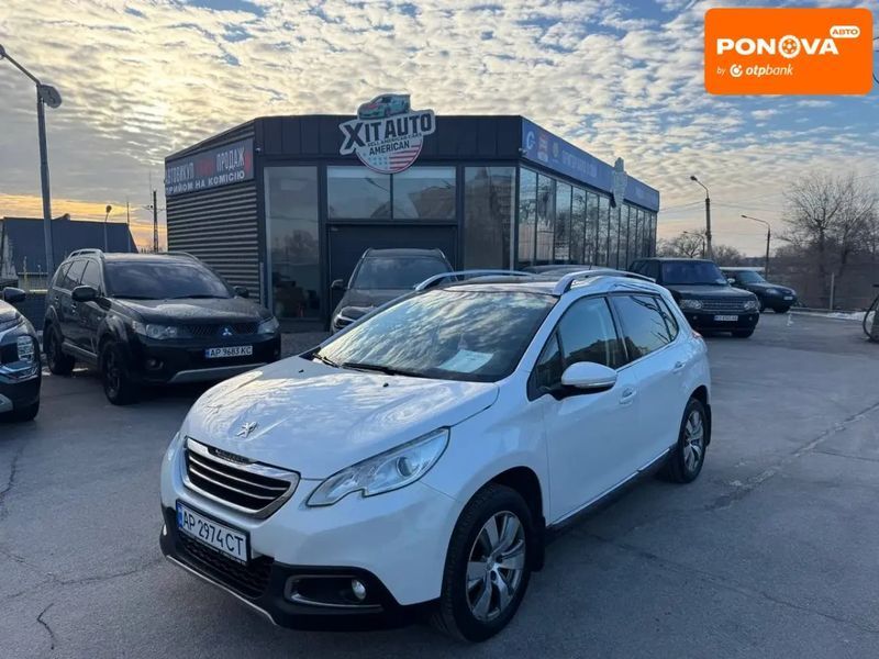 Peugeot 2008, 2016 г., Бензин, 62 тыс. км, Внедорожник / Кроссовер, Белый, Запорожье AT-10410931 фото