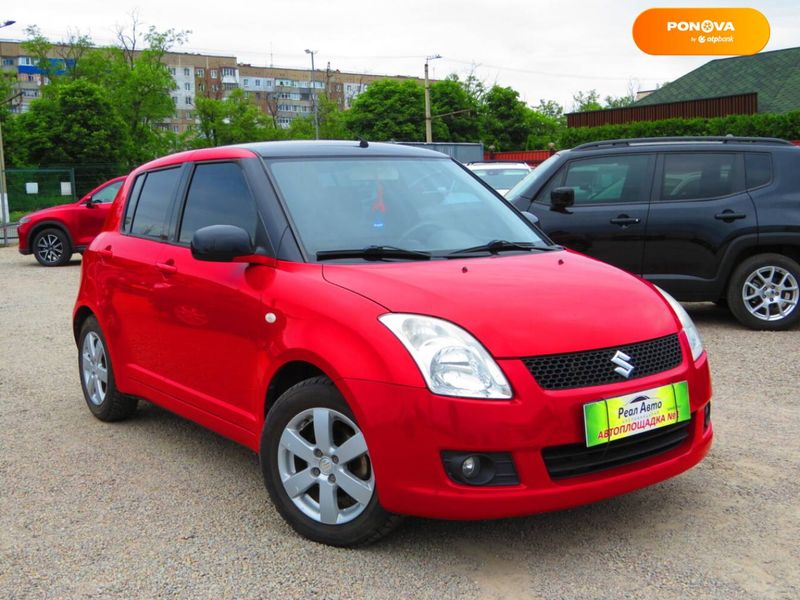 Suzuki Swift, 2010, Газ пропан-бутан / Бензин, 1.33 л., 133 тис. км, Хетчбек, Червоний, Кропивницький (Кіровоград) 51805 фото